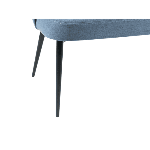 Banco estofado OSBY Tecido Azul 2 lugares