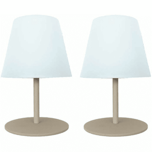 Lâmpada de mesa Lumisky E27 Marrom claro Lâmpada de mesa Lumisky E27 Marrom claro