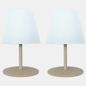 Lâmpada de mesa Lumisky E27 Marrom claro