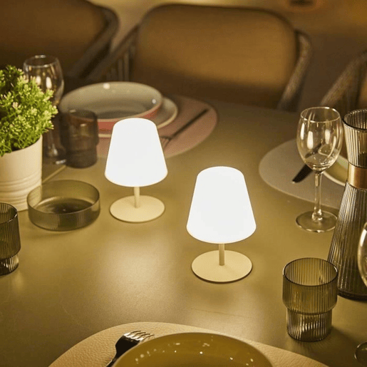 Lâmpada de mesa Lumisky E27 Marrom claro Lâmpada de mesa Lumisky E27 Marrom claro