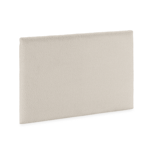 Cabeceira Niebla 90x60 cm Tecido ovelha bege Cabeceira Niebla 90x60 cm Tecido ovelha bege