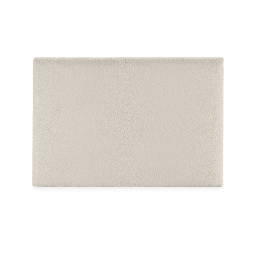 Cabeceira Niebla 90x60 cm Tecido ovelha bege Cabeceira Niebla 90x60 cm Tecido ovelha bege