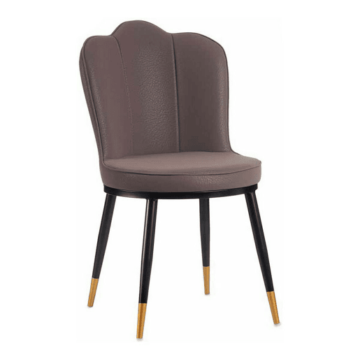 Poltrona Roxo Concha Polipele Aço (53 x 88 x 67 cm) Poltrona Roxo Concha Polipele Aço (53 x 88 x 67 cm)