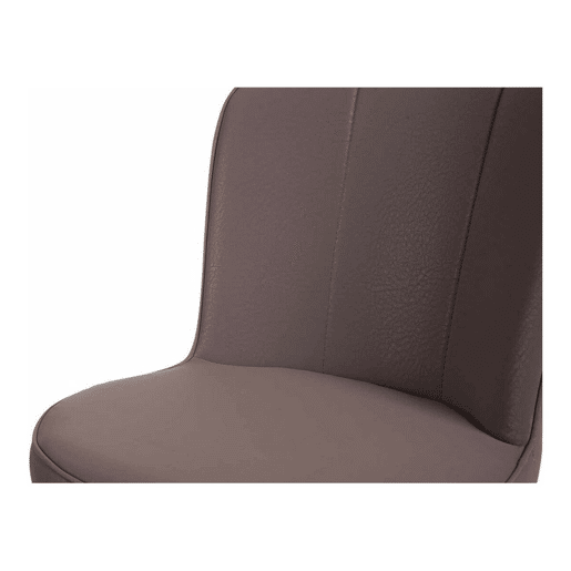 Poltrona Roxo Concha Polipele Aço (53 x 88 x 67 cm) Poltrona Roxo Concha Polipele Aço (53 x 88 x 67 cm)