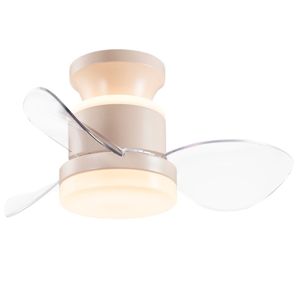 Ventilador De Techo Dc Salento Beige 50cm Led Cct Regulable Control Remoto Con Temporizado