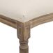 Silla de madera tapizada Silla de madera tapizada Beige