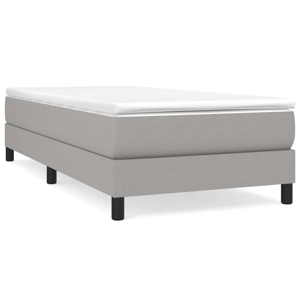 Cama box spring 80x200 Gris Claro