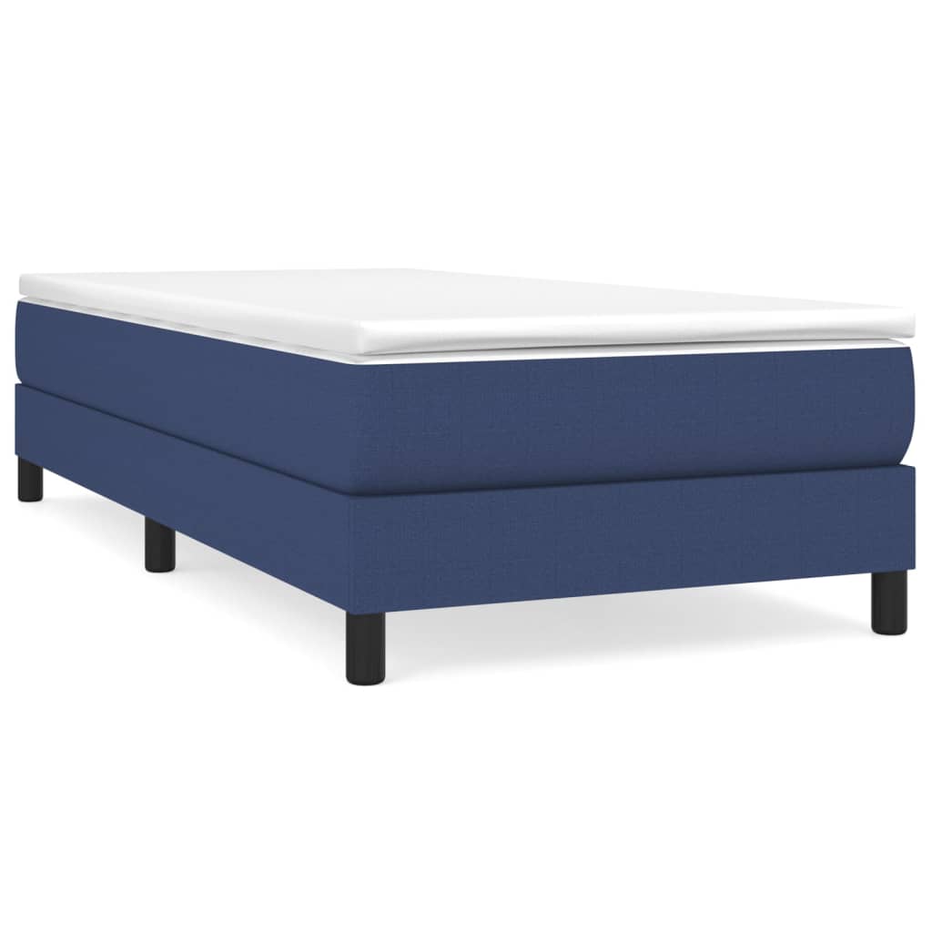 Cama box spring 80x200 Azul