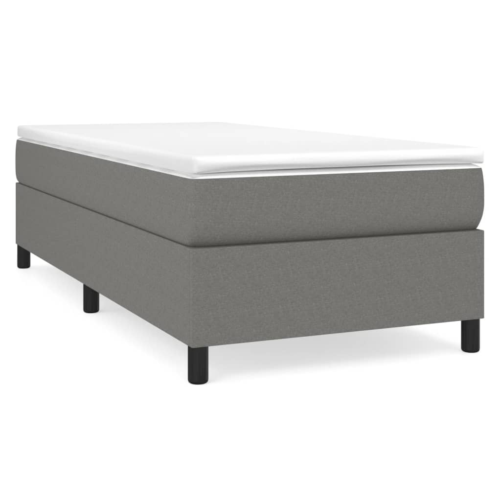 Cama box spring 80x200 Gris