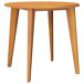 Juego de comedor de jardín 3 piezas madera maciza de acacia Juego de comedor de jardín 3 piezas madera maciza de acacia Marrón