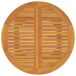 Juego de comedor de jardín 3 piezas madera maciza de acacia Juego de comedor de jardín 3 piezas madera maciza de acacia Marrón