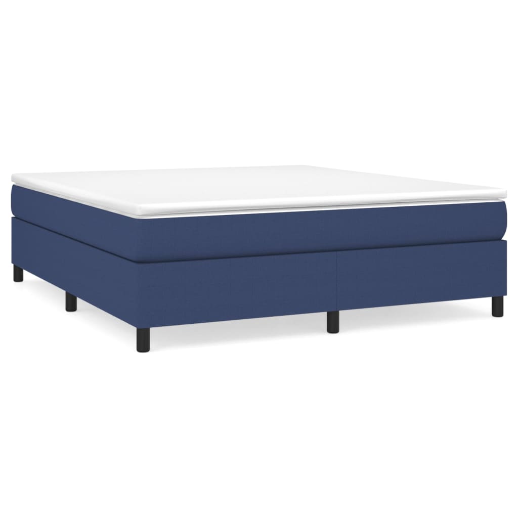 Cama box spring 180x200 Azul