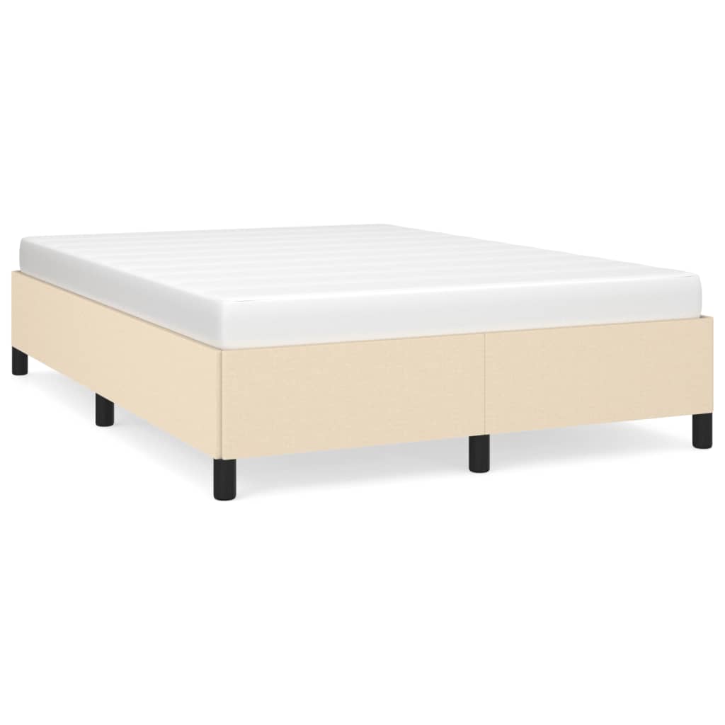 Estructura de cama 140x190 Crema