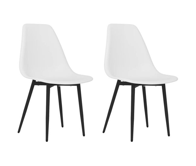 Sillas de comedor 2 unidades PP