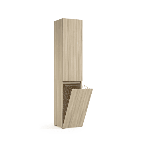 Armário multiuso com 2 portas com efeito madeira Armário multiuso com 2 portas com efeito madeira