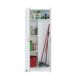 Armario Multiuso 2 Puertas 3 Estantes en Madera Laminada 73 Armario Multiuso 2 Puertas 3 Estantes en Madera Laminada 73 Blanco Mate/ Blanco Brillo