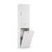 Armário multiuso com 2 portas com efeito madeira 45 Armário multiuso com 2 portas com efeito madeira 45 Blanco