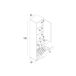 Armário multiuso com 2 portas com efeito madeira 45 Armário multiuso com 2 portas com efeito madeira 45 Blanco