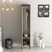 Armário multiuso com 1 porta efeito madeira 40 Armário multiuso com 1 porta efeito madeira 40 Blanco/ Madera