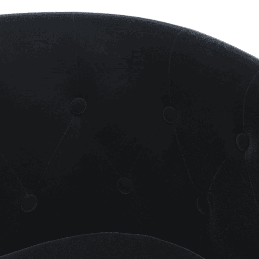 vidaXL Poltrona veludo preto vidaXL Poltrona veludo preto