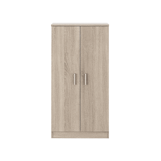 Armário multiuso com 2 portas com efeito madeira Armário multiuso com 2 portas com efeito madeira