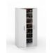 Armário multiuso com 2 portas com efeito madeira 55 Armário multiuso com 2 portas com efeito madeira 55 Blanco