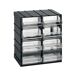 Armário multiusos em PVC 2 portas Armário multiusos em PVC 2 portas Antracita