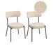 Beliani Silla de comedor ALLISON Beliani Silla de comedor ALLISON Beige