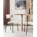 Beliani Silla de comedor ALLISON Beliani Silla de comedor ALLISON Beige