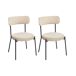 Beliani Silla de comedor ALLISON Beliani Silla de comedor ALLISON Beige