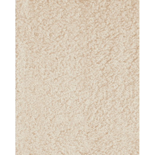 Conjunto de 2 cadeiras de jantar ALLISON Bouclé Creme claro