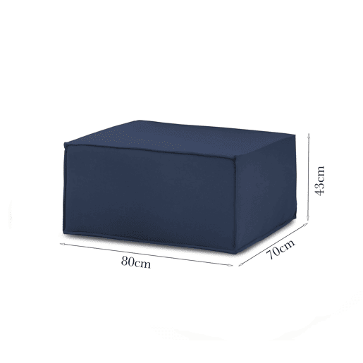Pufe de madeira Pufe de madeira