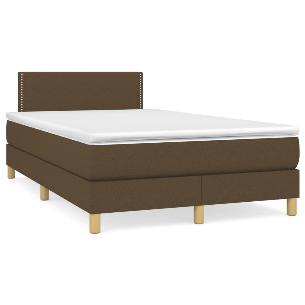 Cama box spring 120x200 Marrón