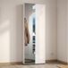 Armário multiuso com 2 portas com efeito madeira 73 Armário multiuso com 2 portas com efeito madeira 73 Gris Claro