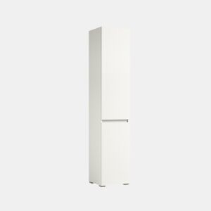 Armário multiuso com 2 portas com efeito madeira