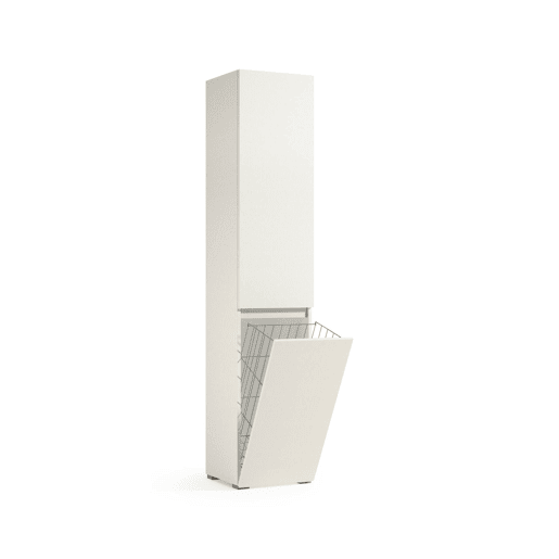 Armário multiuso com 2 portas com efeito madeira