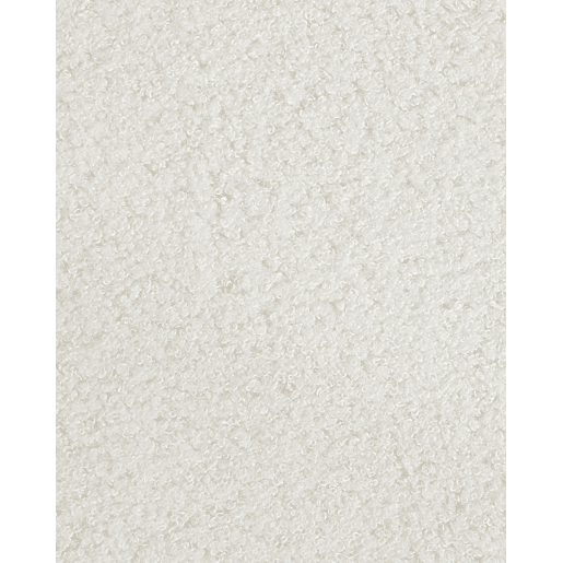 Conjunto de 2 cadeiras de jantar ALLISON Bouclé Branco Conjunto de 2 cadeiras de jantar ALLISON Bouclé Branco