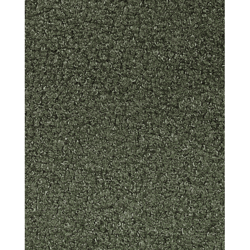 Conjunto de 2 cadeiras de jantar ALLISON Bouclé Verde escuro