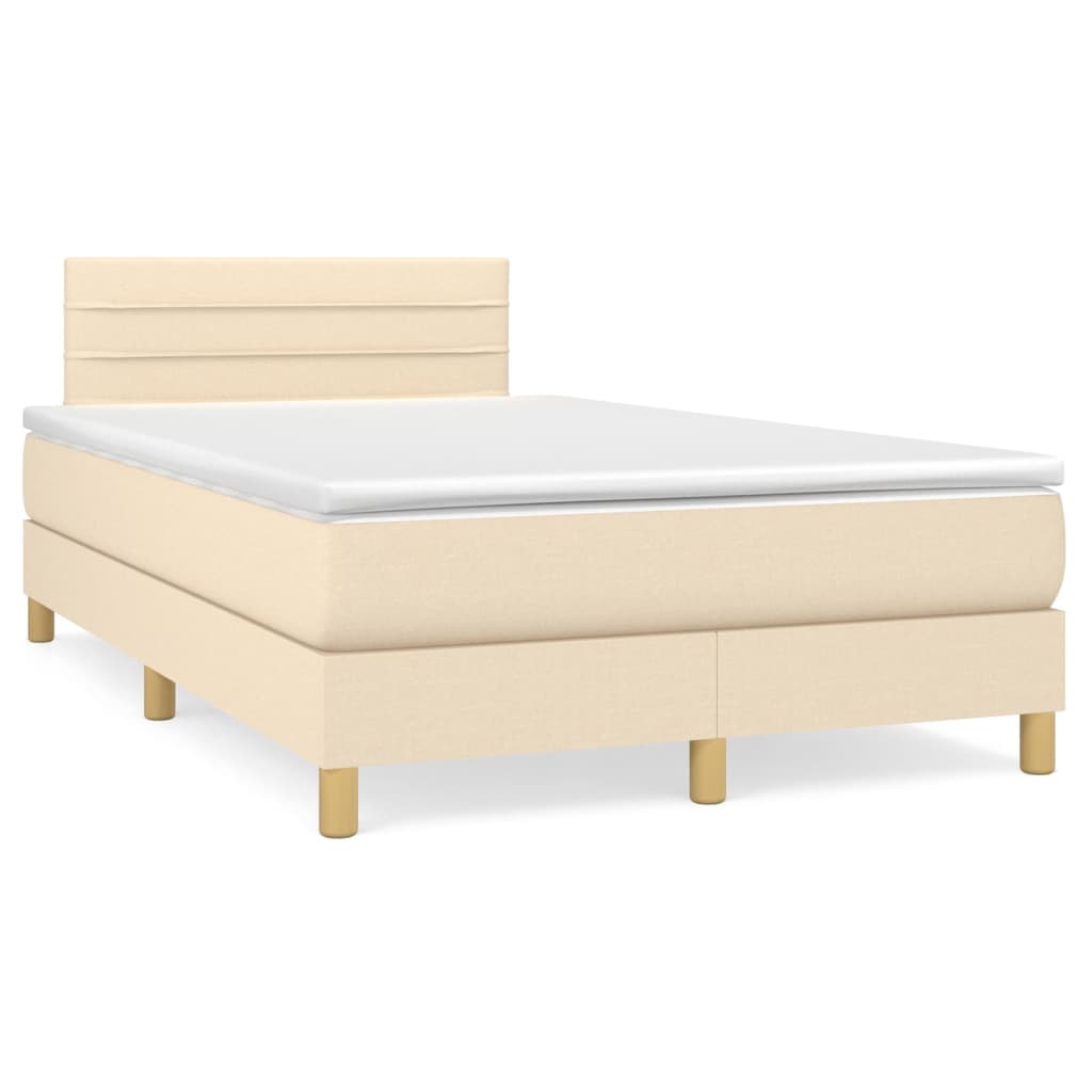 Cama box spring 120x200 Crema