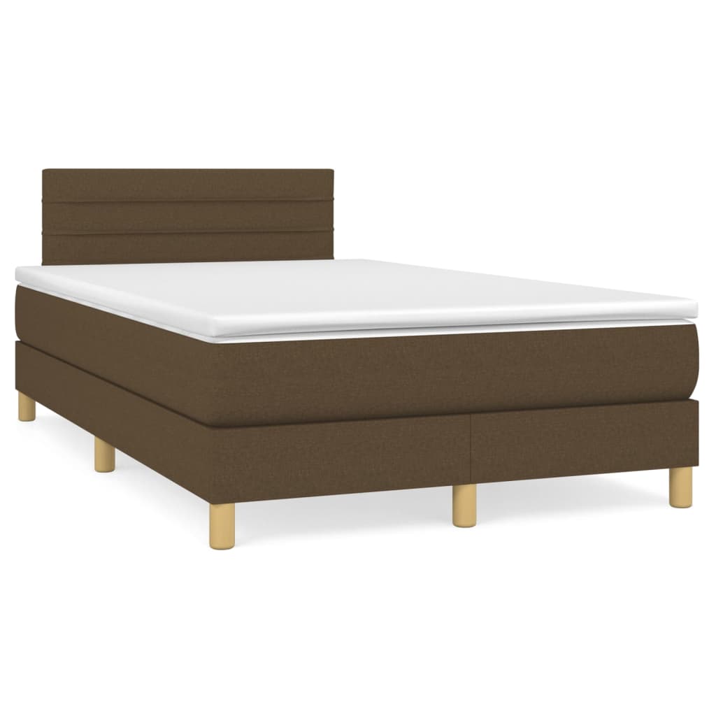 Cama box spring 120x200 Marrón