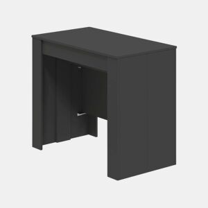Mesa de consola extensível efeito madeira