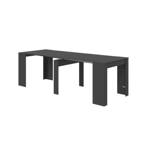Mesa de consola extensível efeito madeira Mesa de consola extensível efeito madeira