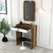 Console com efeito madeira 70 Console com efeito madeira 70 Blanco/ Madera