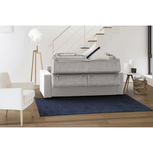 Sofá cama com península de tecido Sofá cama com península de tecido