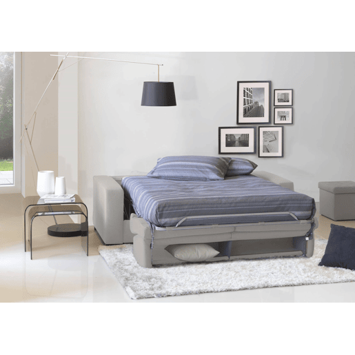 Sofá cama 2 lugares em tecido