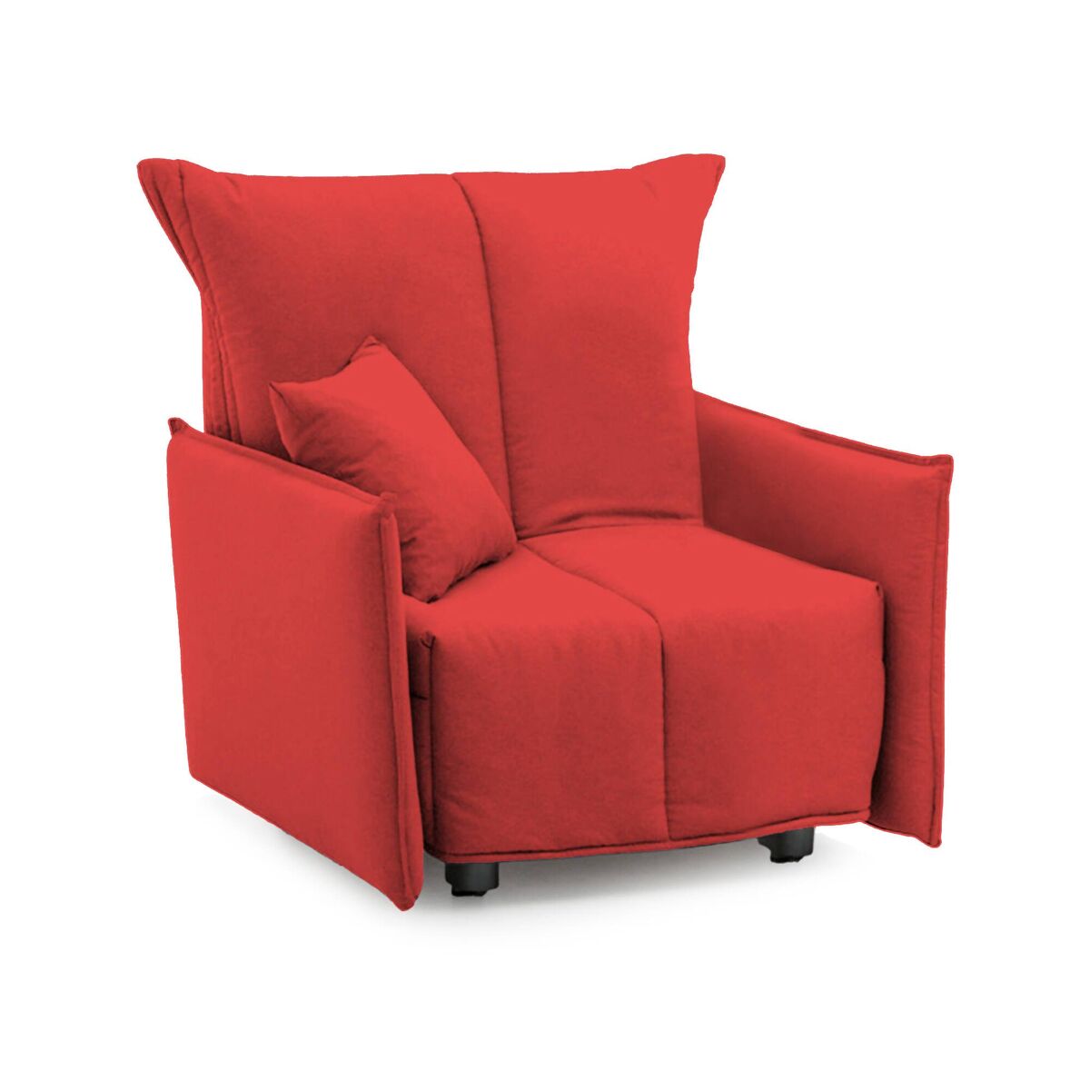Sofá Cama Dabari - Sofá individual Rojo