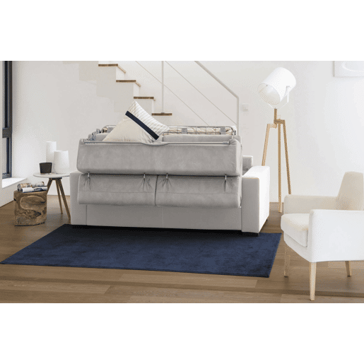 Sofá cama com península de tecido Sofá cama com península de tecido