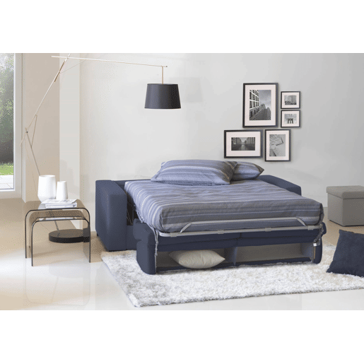 Sofá cama 3 lugares em tecido