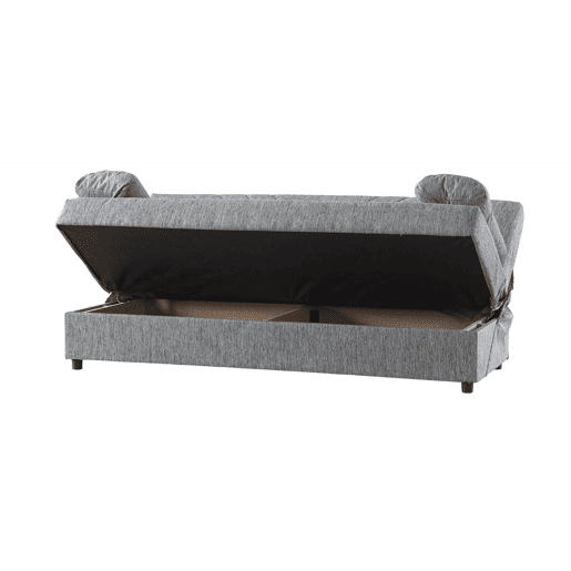 Sofá cama 3 lugares em tecido