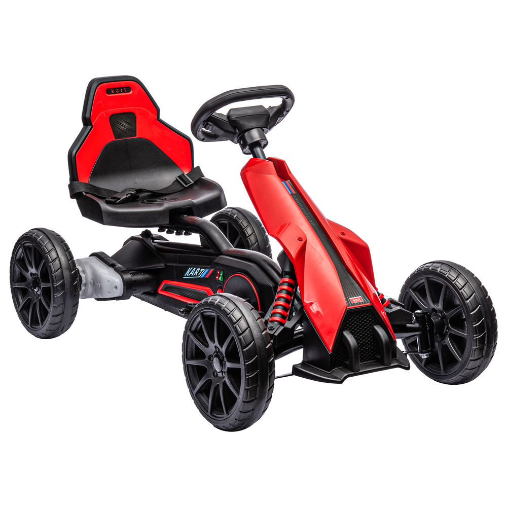 Kart Eléctrico Infantil PP, Metal HOMCOM